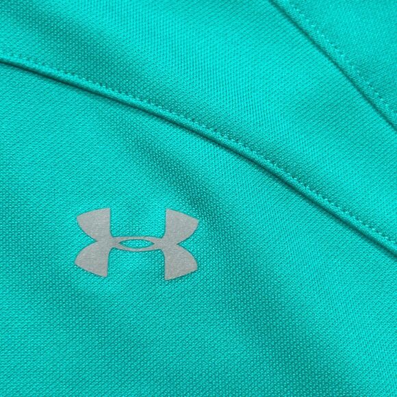 Under Armour All Season Pullover Women’s Sz.S Teal Lightweight 1/4 Zip Running - Picture 2 of 10